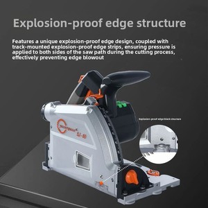 Sierra de Carril Inalámbrica SJ-60 de 18V con Batería para Corte de Madera y Pladur, Diseño Portátil para Bricolaje e Industria - Product Image 4