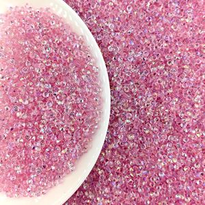 Perles en acrylique colorées de 3 mm pour accessoires de bijoux DIY, avec fond brillant, pour <span class=keywords><strong>manucure</strong></span>, pour influenceurs - Product Image 4