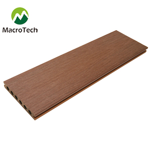 Oem 145*22.5 mét WPC Board Trọng lượng nhẹ chống thấm nước kháng nhân tạo Composite gỗ cho ngoài trời thiết kế sàn - Product Image 2