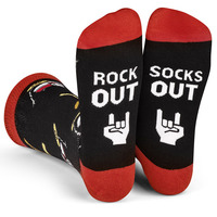 Chaussettes de sport personnalisées à logo imprimé, respirantes, amusantes et créatives, idéales pour les cadeaux d'automne pour hommes, pour le golf et les jeux de balle.
