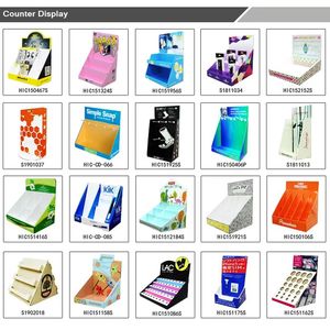 Hot bán nước hoa Pop hộp các tông sóng truy cập hàng đầu hiển thị đứng cho dầu hộp đóng gói siêu thị cửa hàng bán lẻ - Product Image 6