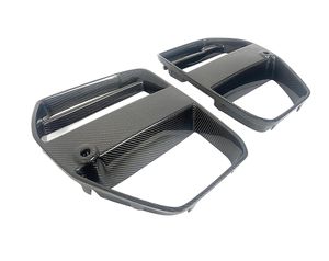 Couverture de grille de <span class=keywords><strong>rein</strong></span> de capot avant <span class=keywords><strong>en</strong></span> Fiber de carbone G80 G82 M4 vor-style Aero pour BMW G80 M3 G82 G83 M4 2022 - Product Image 3