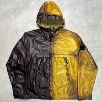 Vestes pour hommes personnalisées de haute qualité, imperméables, douces, coupe-vent, avec changement de couleur thermochromique réactif à la chaleur