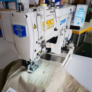 Zoyer Zt781nd Buttonhole <b>Sewing</b> <b>Machine</b> 550w Semi <b>Automatic</b> For Garment Shops - Product Image 3