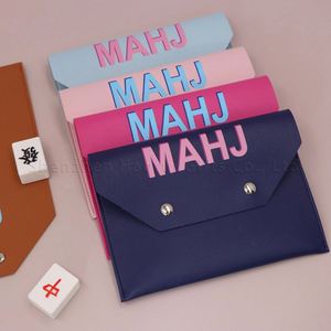 New Arrival Mahjong <b>Card</b> Bag Clutch Pouch Holder Ideal Gift for Mahj Lover <b>Playing</b> Game - Product Image 6