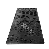 Plaque composite de construction robuste en PEHD stabilisé aux UV, résistante aux UV, découpée CNC, pour sols et pelouses