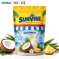 Sachet Doypack Personnalisé en PET de Qualité Alimentaire, Épais, Résistant à l'Humidité, pour Boissons en Poudre, Snacks, Stockage et Emballage de Détail