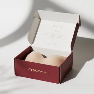 लक्जरी कस्टम मुद्रित पेपर पैकेजिंग बॉक्स महिलाओं के ब्रा अंडरवियर खुदरा उपहार शिपिंग स्पंज लाइनर लिंगरी कपड़े - Product Image 1