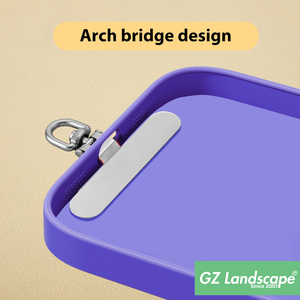 Phổ điện thoại dây buộc điện thoại xoay Tether Tab Mini T hình dạng Pad chống mất kết nối tùy chỉnh bền kim loại điện thoại vá - Product Image 4