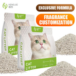 Areia para Gato Natural Sem Poeira com Design Gratuito, Melhor Agregação como Areia de Bentonita - Product Image 3
