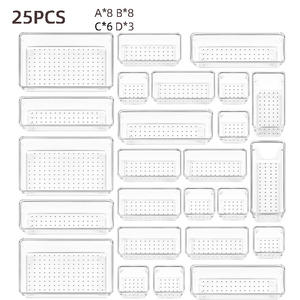 Tiroirs de <span class=keywords><strong>rangement</strong></span> en <span class=keywords><strong>plastique</strong></span>, organiseurs de tiroirs, polyvalents, 5 tailles, plateaux de <span class=keywords><strong>rangement</strong></span> pour salle de bain, armoires de <span class=keywords><strong>rangement</strong></span> en <span class=keywords><strong>plastique</strong></span> - Product Image 1