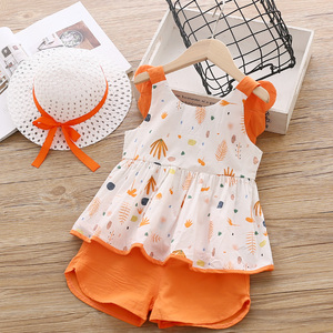 Conjuntos de Dos Piezas de Pantalones Harem Delhi y Camiseta, Ropa de Bebé, Nueva Moda Coreana, Fabricante Chino - Product Image 2