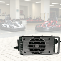 Chargeur de batterie LNLEE E-Kart 60V 20A 1500W haute puissance, chargeur haute performance pour Go Kart LLC, Hub PFC actif résonant