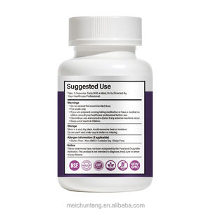 Kapsul Vegan Psyllium Husk Capsules, non-gmo, bebas Gluten, Pembersih usus besar, suplemen serat harian untuk kesehatan usus - Product Image 5