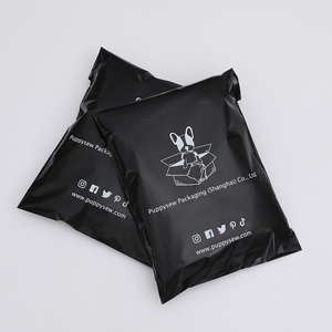Полиэтиленовые конверты с черным логотипом на заказ, 8x12 дюймов, полиэтиленовые тканевые пакеты для доставки обуви, почтовые пакеты, почтовые курьерские пакеты - Product Image 4