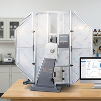 Máquina de Prueba de Impacto Charpy de Péndulo Automática Liangong EBC-300W con Control por Computadora, 300J 150J, Protección IP55, 380V, 1% de Precisión