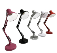 Lámpara de Escritorio LED con Clip Flexible y Precio Económico, Lámpara de Trabajo con Brazo Largo Articulado