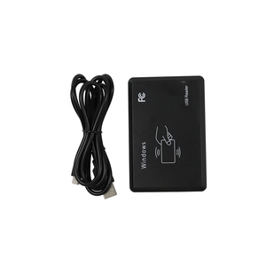 Lector de Tarjetas <span class=keywords><strong>RFID</strong></span> de Escritorio Sin Contacto con Interfaz USB, Doble Frecuencia 125KHz Em4100 13.56MHz <span class=keywords><strong>Mf</strong></span> Ic, con NFC para Control de Acceso a Puertas - Product Image 4