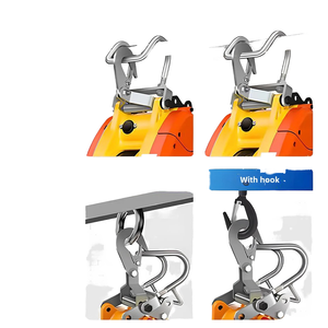 220V <span class=keywords><strong>Mini</strong></span> palan électrique nouveau ménage petite grue Machine de levage treuil chaîne élingue acier matériel ménage palan électrique - Product Image 4