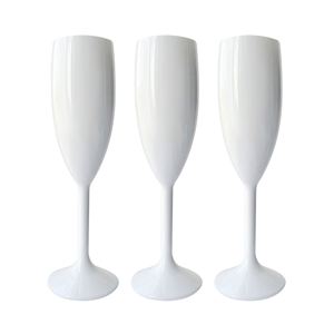 Verre à vin en plastique moderne réutilisable avec logo personnalisé pour flûtes 350 ml/12 oz pour mariage - Product Image 4