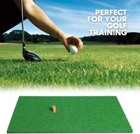 Impact réaliste Golf herbe Mini tapis simulateur pratique frapper conduite Pad gamme gazon vente Mini Golf Swing tapis