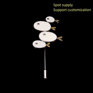 Lãng mạn vàng-mạ Zircon trâm với chi nhánh thiết kế cho các bên cô dâu & mũi trang sức-cho đám cưới & engagements - Product Image 5