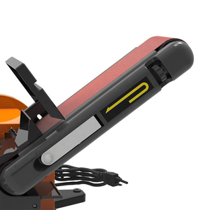 เครื่องขัด<span class=keywords><strong>สายพาน</strong></span>และจานขัด ALLWIN 2-in-1 ฐานอะลูมิเนียมหล่อ 45 °   เครื่องขัดเงาและลบคมโลหะและไม้แบบโต๊ะเอียง - Product Image 6