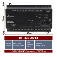 Nuevo PLC Delta DVP32EC00T3 Original, 32 Puntos de E/S, Transistor NPN, Automatización Lógica Programable, Repuestos