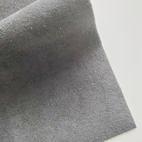 Tissu en similicuir PU suédé 210g, résistant aux taches, motif gaufré, support tissé, pour revêtement de canapé, mobilier et textile de maison HONGDELI