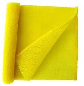 Nhà Máy Cung Cấp Đẹp Nylon Rửa Khăn Tẩy Tế Bào Chết Cơ Thể Scrubber Nylon Tắm Khăn Siêu Cứng Dệt