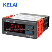 Contrôleur de température numérique électrique AC 220V 12V 24V, refroidissement et chauffage, thermostat de réfrigérateur écologique pour incubateur STC-9200 2
