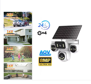 Wifi không dây năng lượng mặt trời điện máy ảnh 4G 3G khe cắm thẻ Sim CCTV an ninh <span class=keywords><strong>IP</strong></span> <span class=keywords><strong>Camera</strong></span> hỗ trợ ngoài trời 128 thẻ nhớ - Product Image 2