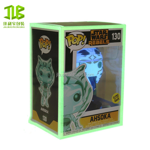 Protectores de Vinilo <span class=keywords><strong>Pop</strong></span> Personalizados de 0.80mm 4x6 Pulgadas, Protectores Transparentes de PET para <span class=keywords><strong>Funko</strong></span> <span class=keywords><strong>Pop</strong></span>, Cajas de Plástico, Embalaje de Plástico de Fábrica - Product Image 2