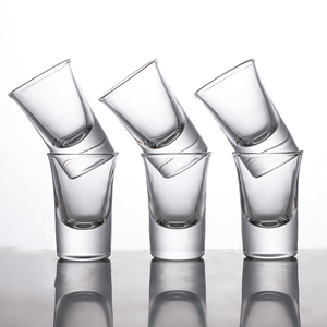 7299SG Vaso de chupito personalizado para padrino de boda y dama de honor, vidrio telique <span class=keywords><strong>Mescal</strong></span> con botella gruesa - Product Image 1