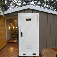 Module de salle de bain modulaire intégré, complet, préfabriqué, en kit, avec douche et toilettes, mobile, pour maisons conteneurs intégrées