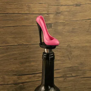 Sapatos de salto alto fosco para mulheres, utensílios de cozinha modernos e interessantes, conjunto de vinhos para amantes, rolhas colecionáveis, venda imperdível