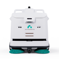 Robot écologique sans eau pour l'entretien intelligent des sols avec systèmes de nettoyage Robot de nettoyage à sec