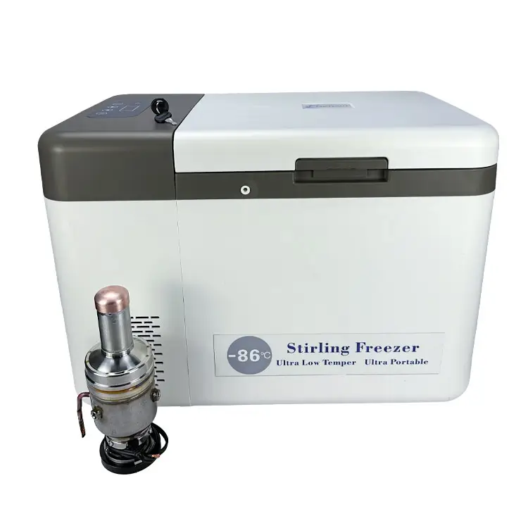 Refport 25L 110V -86C Ult Mini Medical Portable Freezer für Impfstoff Transport Aufbewahrung