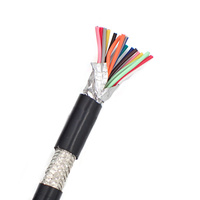 Kabel Kontrol UL2095 Isolasi PVC Multi-inti 2 3 4 5 6 Inti Fleksibel 26AWG Kawat Listrik