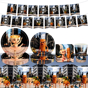 Ensemble de fournitures pour fêtes sur le thème des mythes légendaires en gros, décoration de fête d'anniversaire pour enfants - Product Image 1
