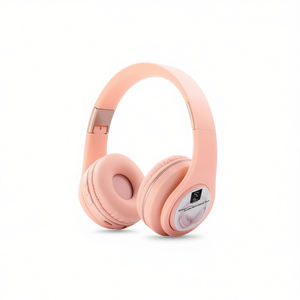 Auriculares Bluetooth S&N, color rosa, inalámbricos, con sonido estéreo, para ordenador portátil y teléfono - Product Image 2
