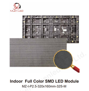 Affichage numérique LED couleur pleine P2.5 pour intérieur, luminosité 600 cd, module LED 320x160 mm, mur vidéo LED pour intérieur - Product Image 2