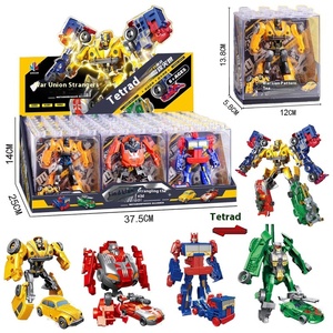 Independentemente Embalados Transparente Robô Modelo de Deformação Crianças Brinquedo <span class=keywords><strong>King</strong></span> <span class=keywords><strong>Kong</strong></span> Steel Armor War Dragon Training DIY Light Plastic - Product Image 2