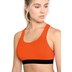 Women High Impact <b>Sports</b> <b>Bra</b> Padded Zipped - Product Image 1