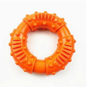 Donut Köpek Oyuncağı Aşınmaya Dayanıklı Isırmaya Dayanıklı Diş Kaşıma Halkası Orta Büyük Köpek Golden Retriever Can Sıkıntısını Giderici Evcil Hayvan Oyuncağı - Product Image 3