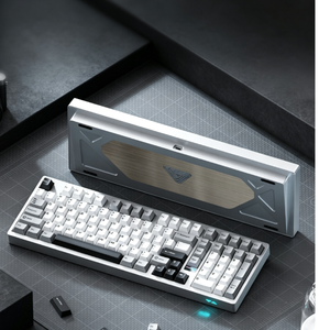 WEIKAV Max102 RGB 背光三模式可编程无线机械键盘 2.4Ghz USB Type-C 87 键台式游戏键盘全新 - Product Image 5