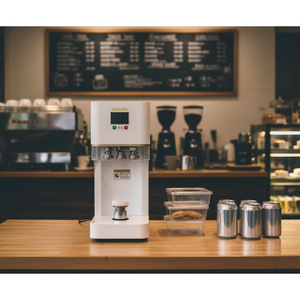 Machine d'emballage et de scellage automatique pour canettes en étain/plastique, garantie à 100%, pour boissons, à bon prix - Product Image 1