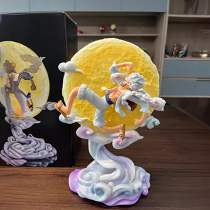 2024 Venta caliente 28cm/11 ''<span class=keywords><strong>One</strong></span> Pieces Nika Luffy Moon Anime figuras de acción Figama para <span class=keywords><strong>Manga</strong></span> juguete - Product Image 6