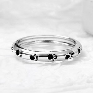 Anello a Forma di Zampa di Gatto, Stile Animale Carino, Gioiello da Dito alla Moda per Donne, Uso Quotidiano - Product Image 3