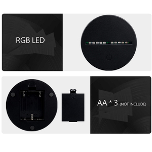 Foto personalizada creativa 3D ilusión Anime acrílico mesa escritorio Base LED lámpara de Navidad decoración de la habitación del niño Base de luz de noche - Product Image 5